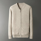 Fairmont - Wool Zip Cardigan - Hilltop Nord