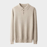Orion – Cashmere Wool Knit Polo - Hilltop Nord