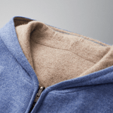 Atlas – Cashmere Wool Zip Hoodie - Hilltop Nord