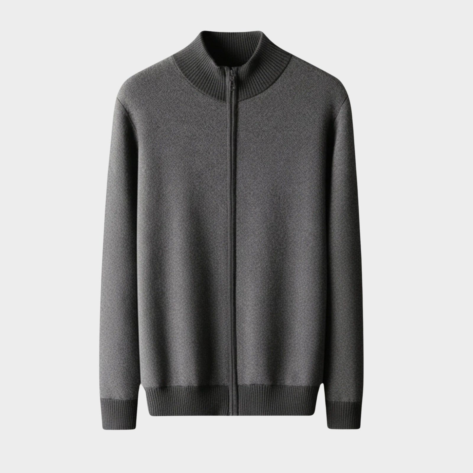 Sterling - Cashmere Wool Zip Jacket - Hilltop Nord