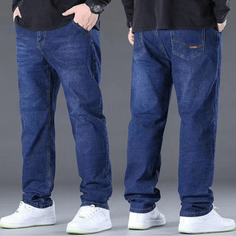 Relaxed Fit Stretch Jeans - Hilltop Nord