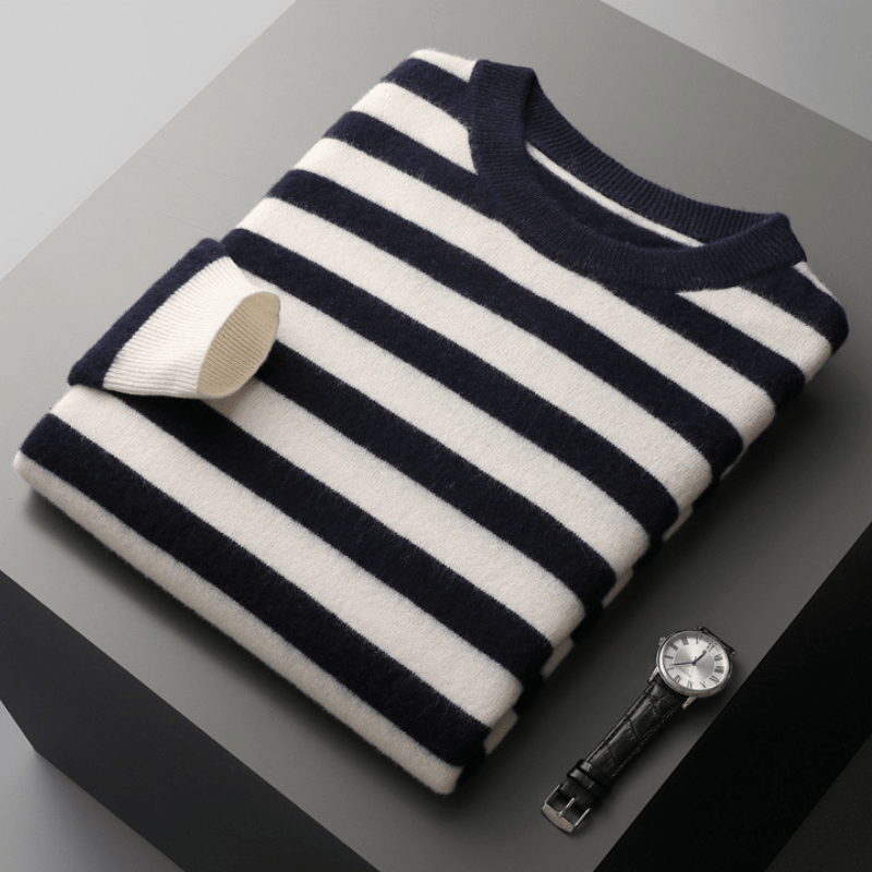 Mariner - Wool Stripe Sweater - Hilltop Nord