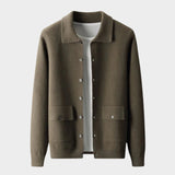 Hawthorne - Wool Button - Up Cardigan - Hilltop Nord