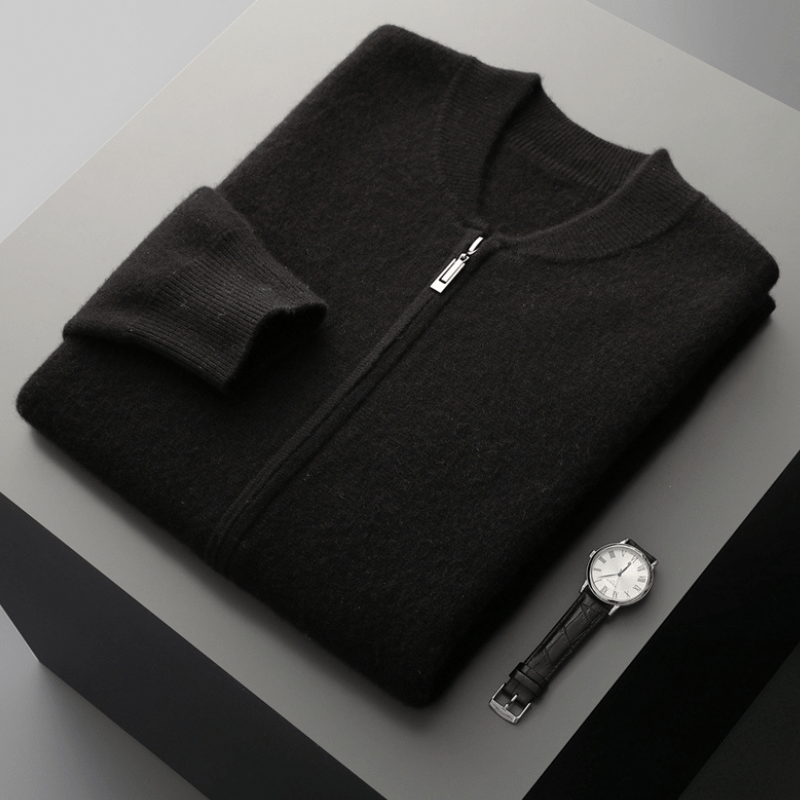 Fairmont - Wool Zip Cardigan - Hilltop Nord