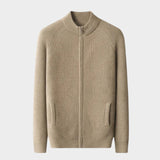 Northwood - Cashmere Wool Ribbed Jacket - Hilltop Nord