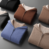 Atlas – Cashmere Wool Zip Hoodie - Hilltop Nord
