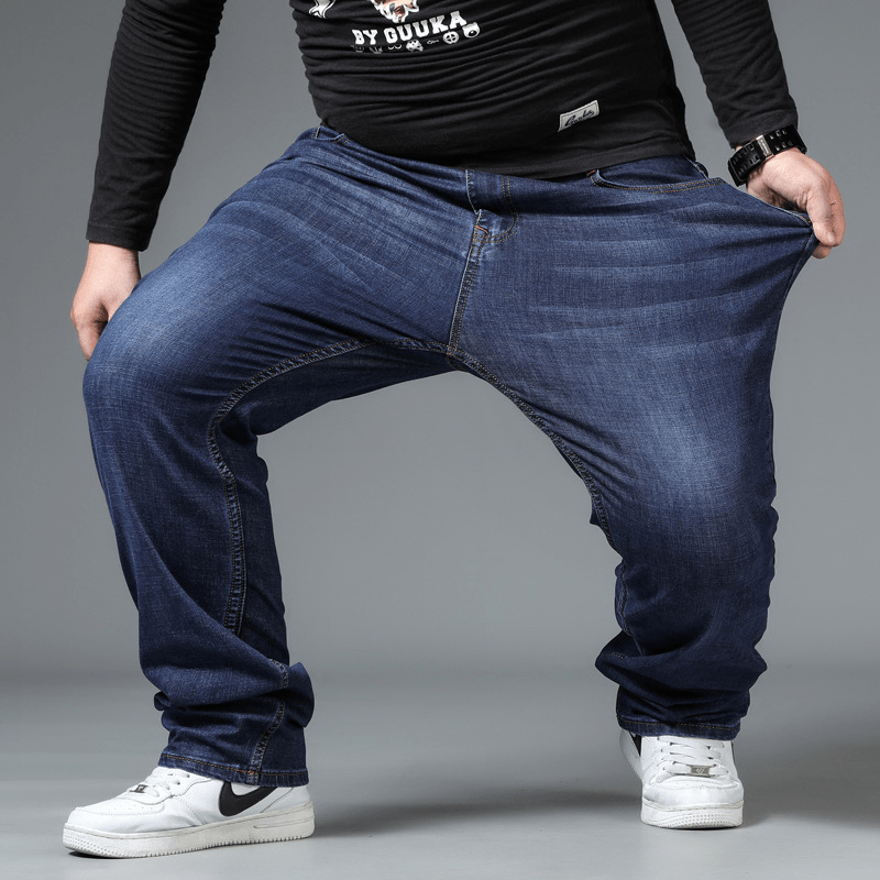 Relaxed Fit Stretch Jeans - Hilltop Nord