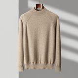 Rowan – Cashmere Wool Mock Neck Sweater - Hilltop Nord
