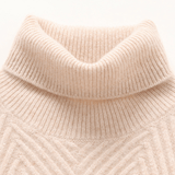 Arlo - Cashmere Wool Mock Neck Sweater - Hilltop Nord
