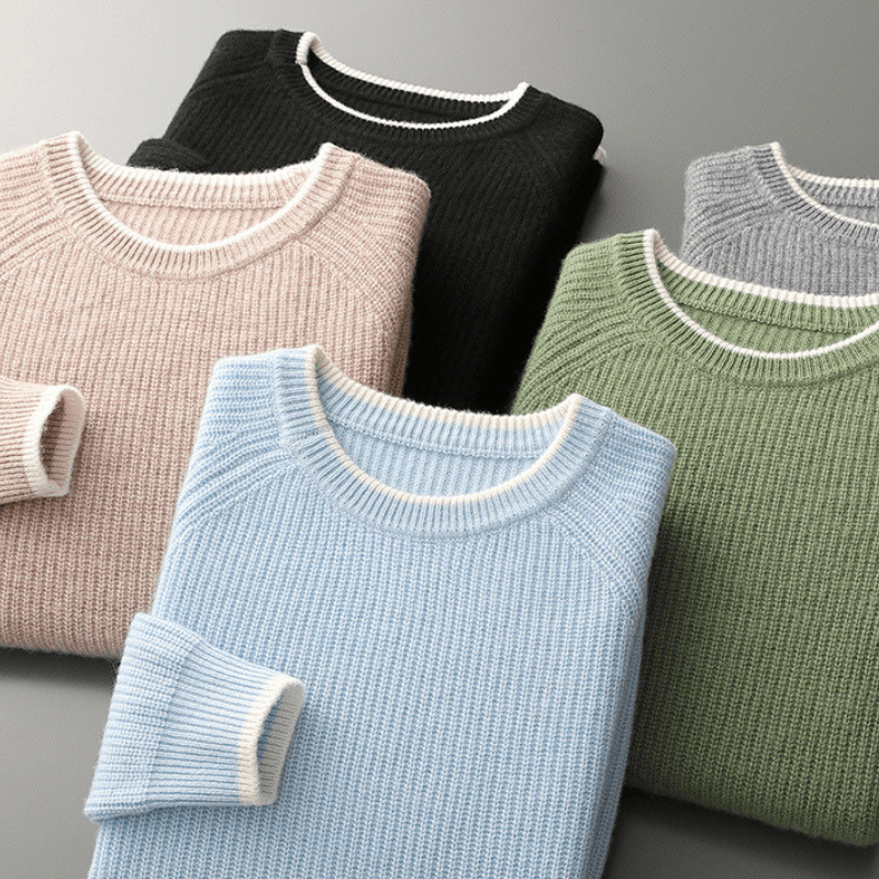 Clearwater - Wool Crewneck Sweater - Hilltop Nord