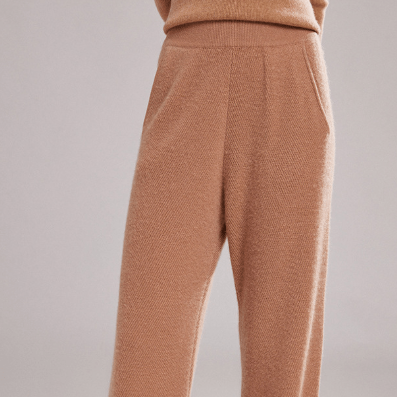Haven - Cashmere Wool Wide - Leg Pants - Hilltop Nord