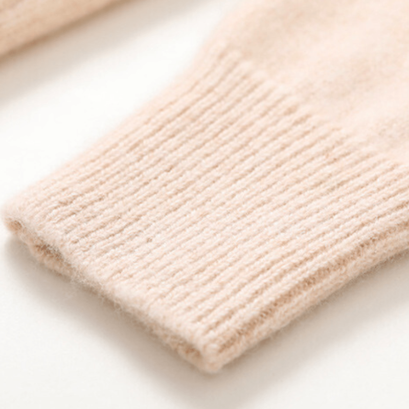 Arlo - Cashmere Wool Mock Neck Sweater - Hilltop Nord