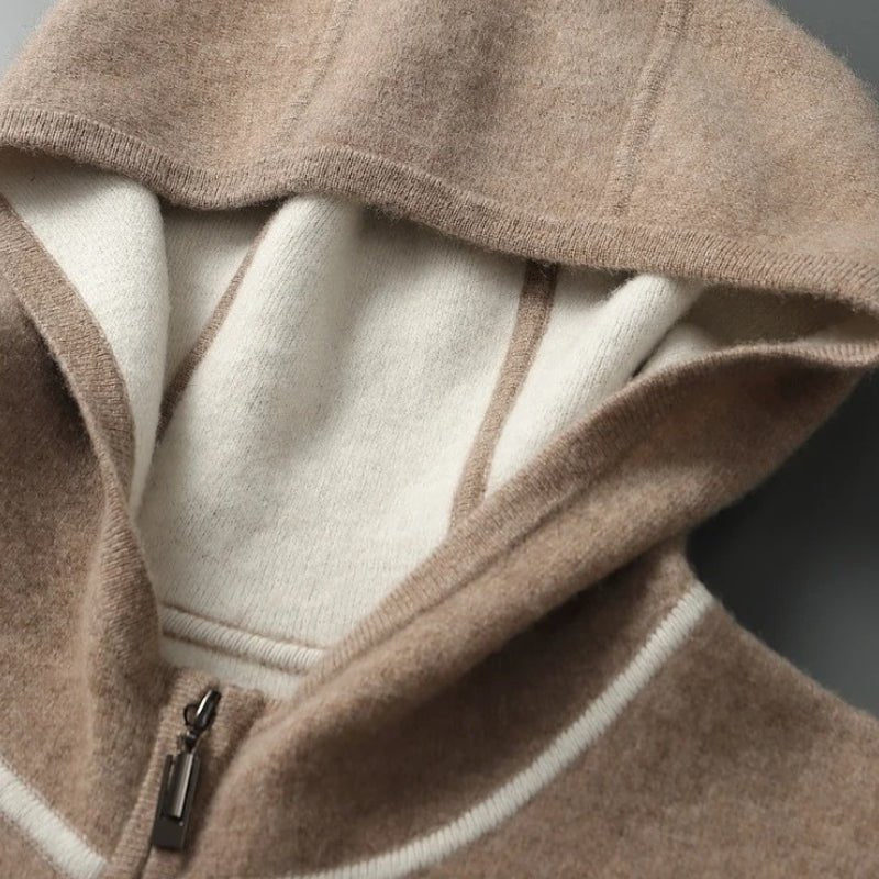Ravine – Cashmere Wool Hoodie - Hilltop Nord