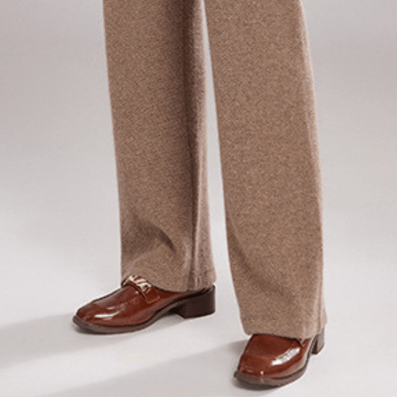 Haven - Cashmere Wool Wide - Leg Pants - Hilltop Nord