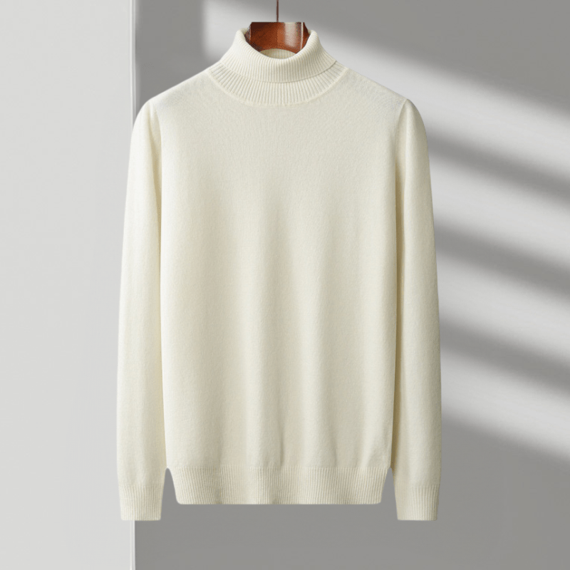Glenfield - Wool Turtleneck Sweater - Hilltop Nord