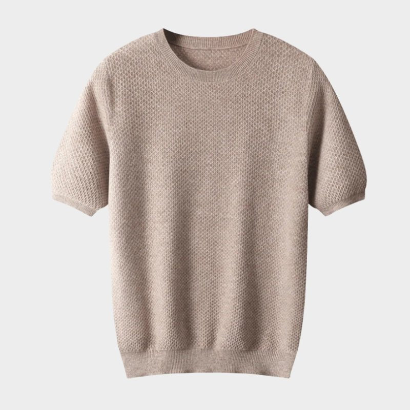 Crestwood - Wool Textured Knit Tee - Hilltop Nord