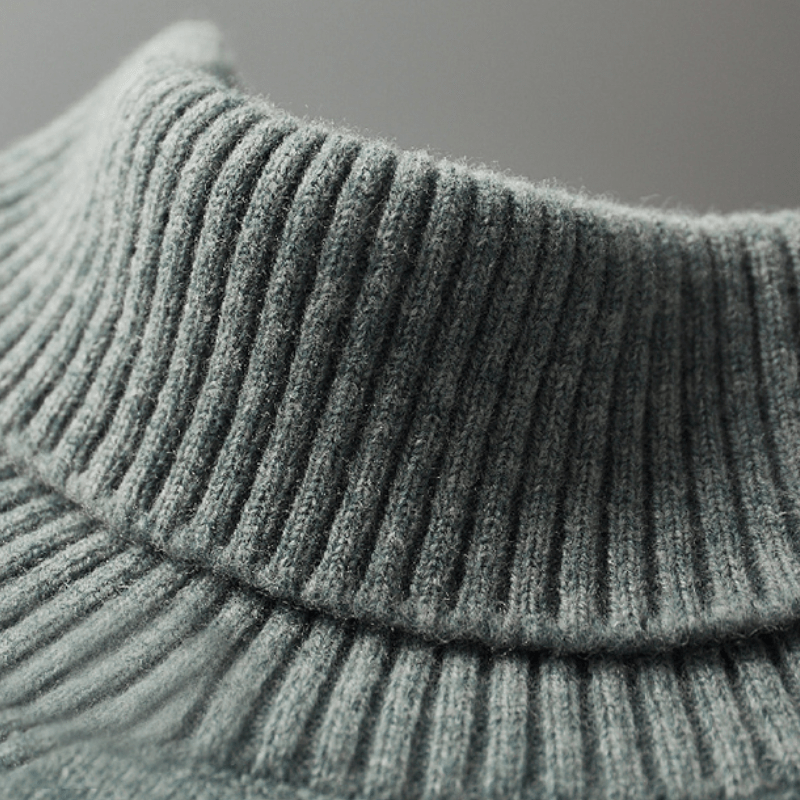 Glenfield - Wool Turtleneck Sweater - Hilltop Nord