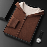 Atlas – Cashmere Wool Zip Hoodie - Hilltop Nord
