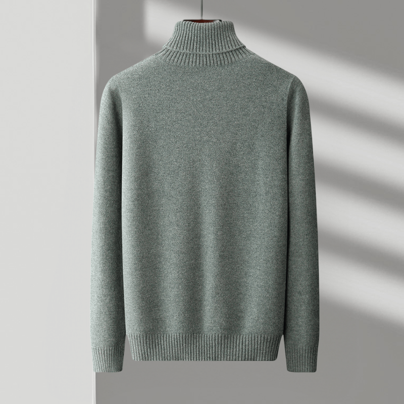 Glenfield - Wool Turtleneck Sweater - Hilltop Nord