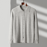 Sanford - Wool Button - Up Polo Cardigan - Hilltop Nord
