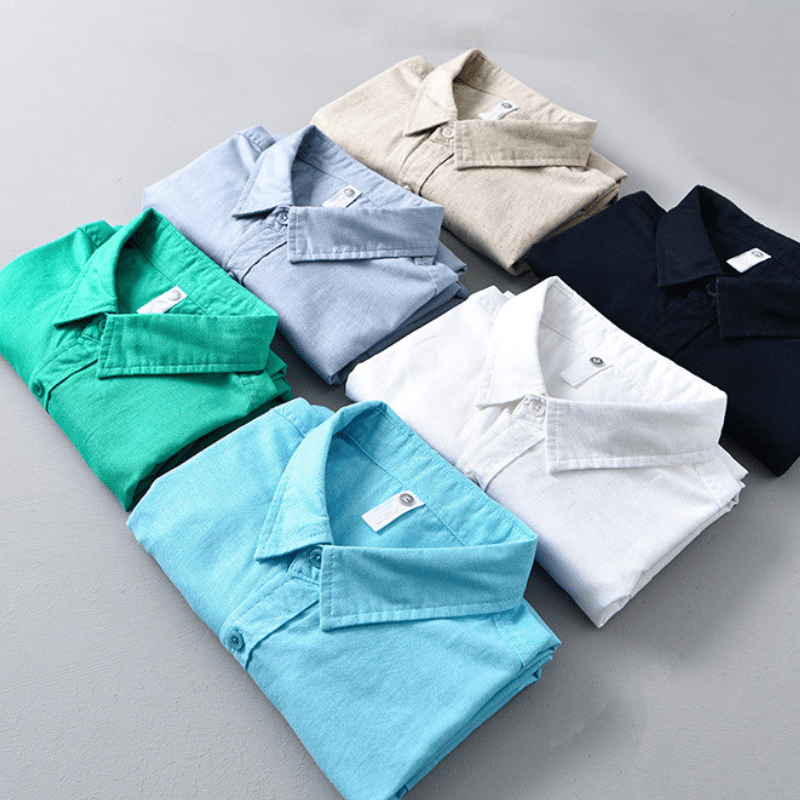 Coastline - Linen Short Sleeve - Hilltop Nord