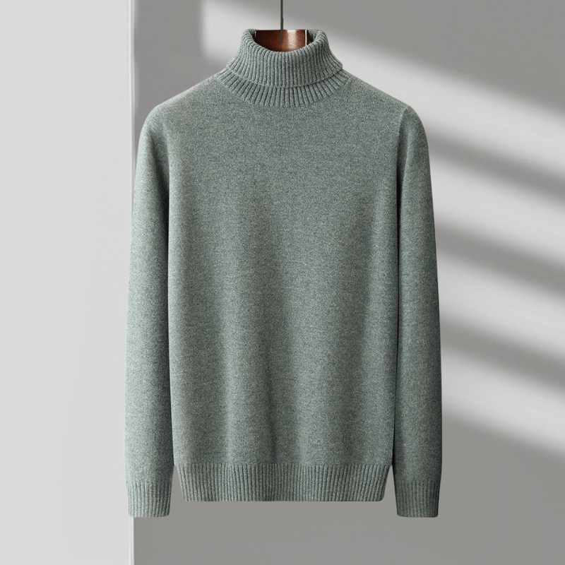 Glenfield - Wool Turtleneck Sweater - Hilltop Nord