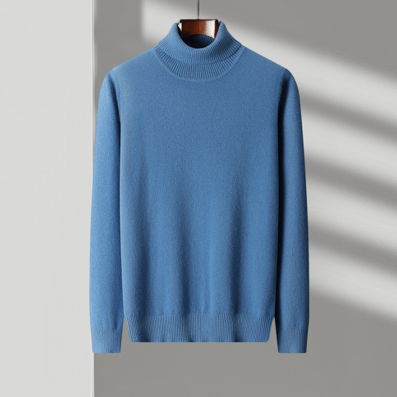 Glenfield - Wool Turtleneck Sweater - Hilltop Nord