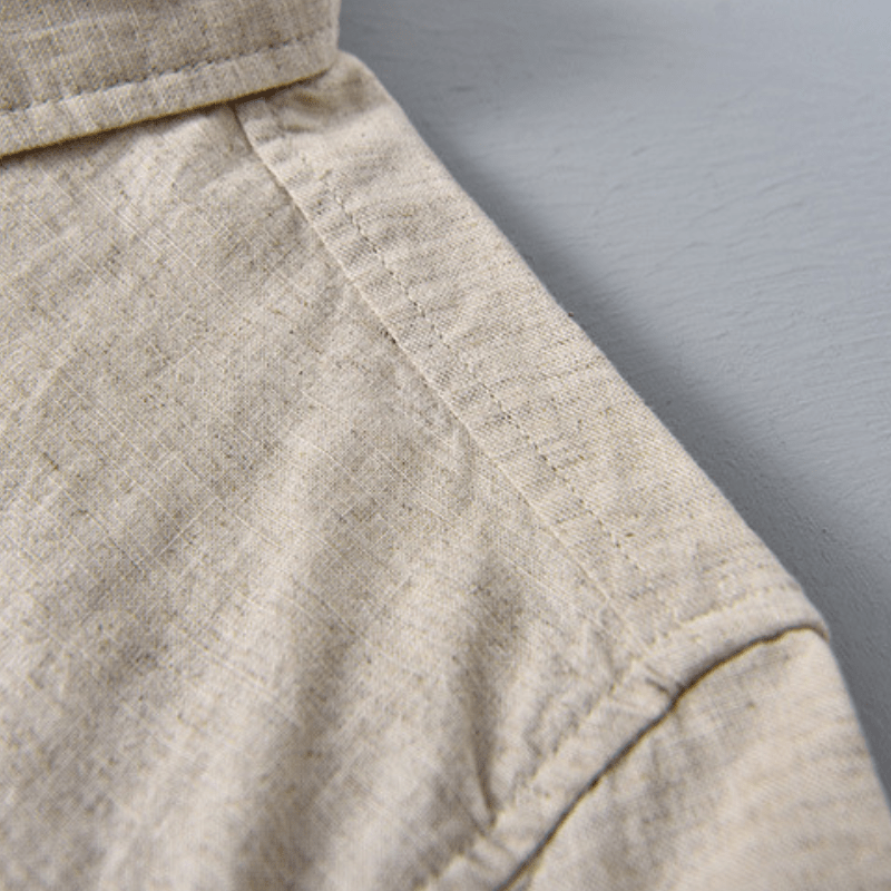 Coastline - Linen Short Sleeve - Hilltop Nord