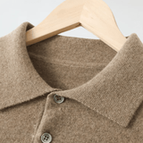 Atlas - Cashmere Polo Sweater - Hilltop Nord
