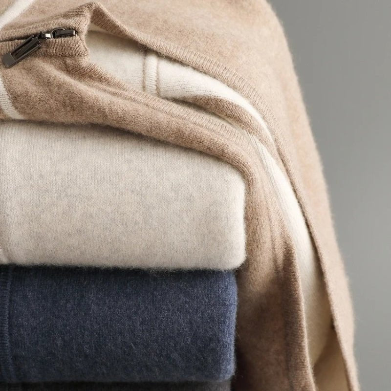 Ravine – Cashmere Wool Hoodie - Hilltop Nord