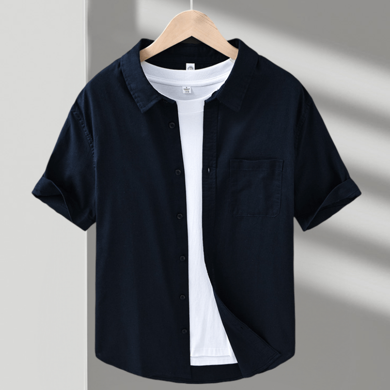 Coastline - Linen Short Sleeve - Hilltop Nord