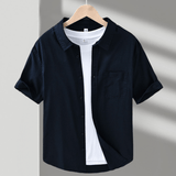 Coastline - Linen Short Sleeve - Hilltop Nord
