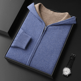 Atlas – Cashmere Wool Zip Hoodie - Hilltop Nord