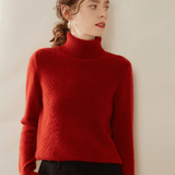 Arlo - Cashmere Wool Mock Neck Sweater - Hilltop Nord