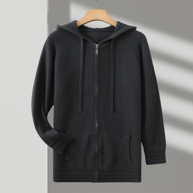 Alder - Merino Zip Hoodie - Hilltop Nord