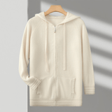 Alder - Merino Zip Hoodie - Hilltop Nord