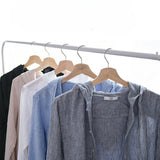 Lumen – Cotton Hooded Shirt