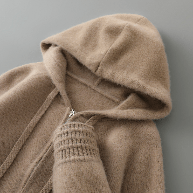 Alder - Merino Zip Hoodie - Hilltop Nord