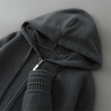 Alder - Merino Zip Hoodie - Hilltop Nord