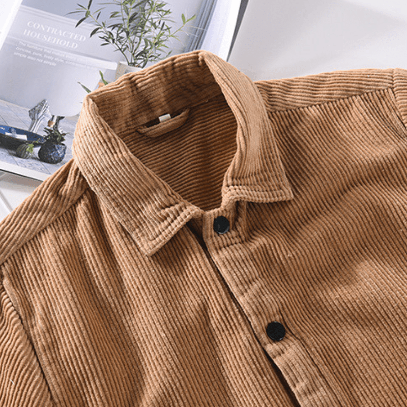Rowen – Corduroy Snap Jacket - Hilltop Nord