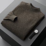 Rowan – Cashmere Wool Mock Neck Sweater - Hilltop Nord