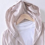 Lumen – Cotton Hooded Shirt