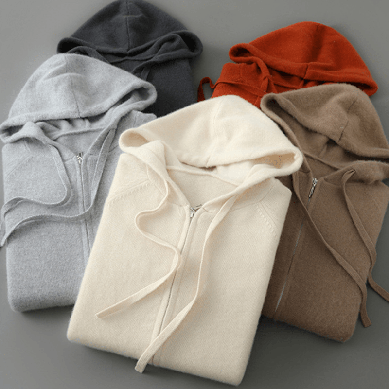 Alder - Merino Zip Hoodie - Hilltop Nord