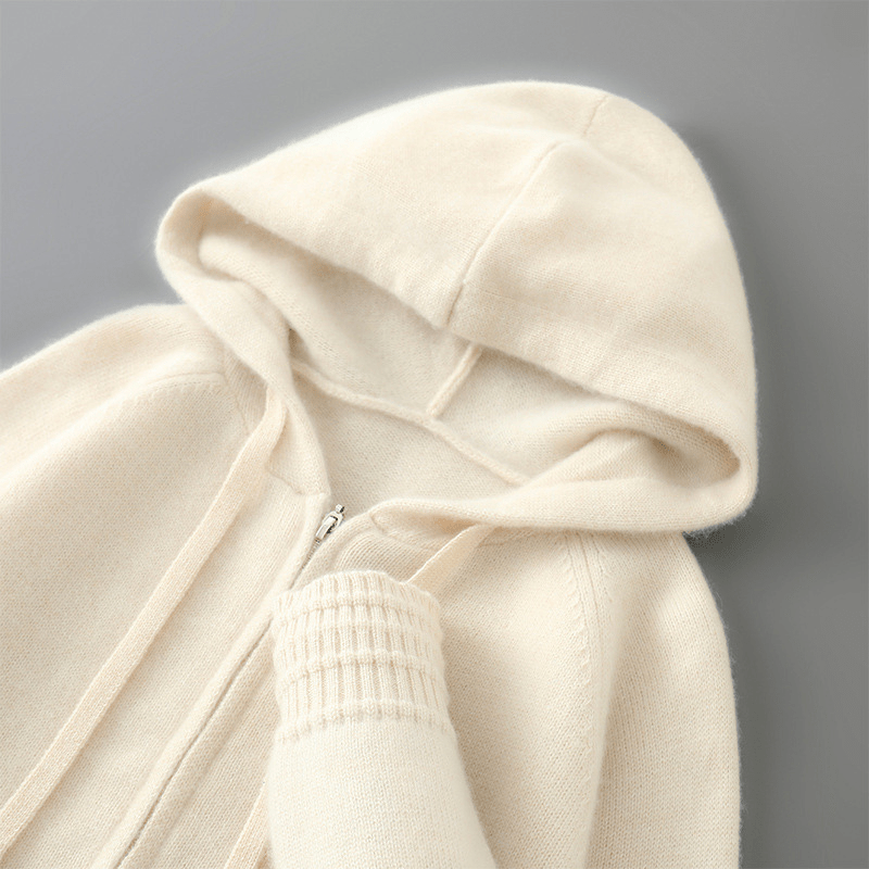 Alder - Merino Zip Hoodie - Hilltop Nord