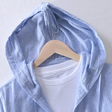 Lumen – Cotton Hooded Shirt