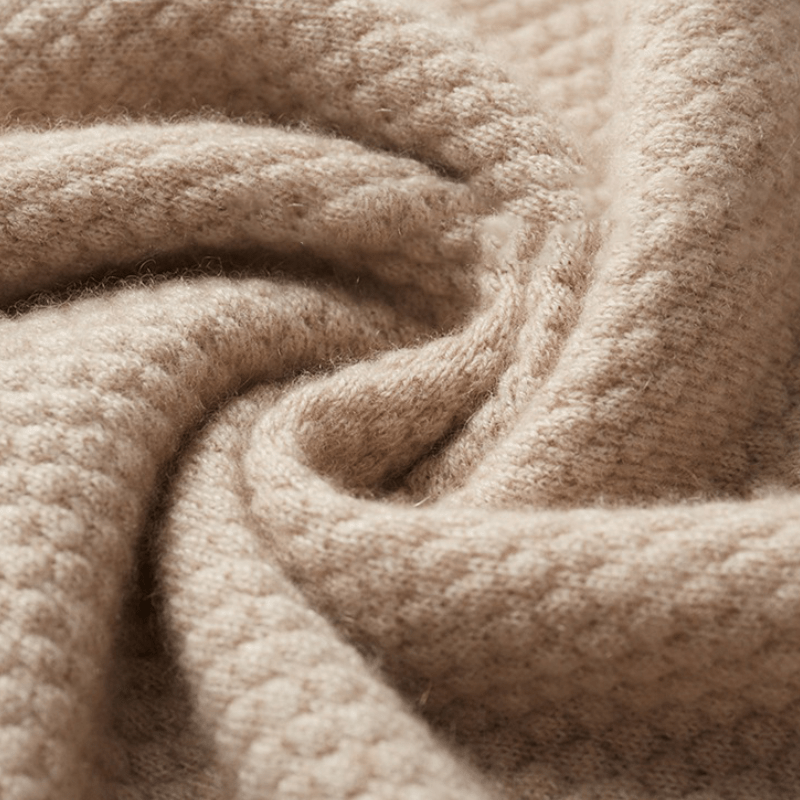 Orion – Cashmere Wool Knit Polo - Hilltop Nord