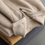Westford - Cashmere Wool Half - Zip Sweater - Hilltop Nord