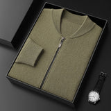 Dunley – Cashmere Wool Zip - Up Jacket - Hilltop Nord