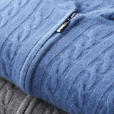 Bayridge - Cashmere Wool Cable Knit Hoodie - Hilltop Nord