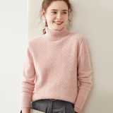 Arlo - Cashmere Wool Mock Neck Sweater - Hilltop Nord